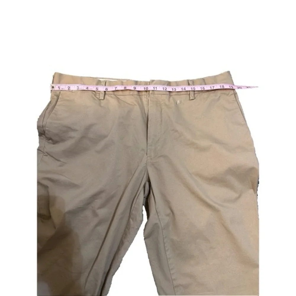 Polo‎ Ralph Lauren M Chino Pants Khaki Size 38x31 Classic Fit Casual Cotton 5057